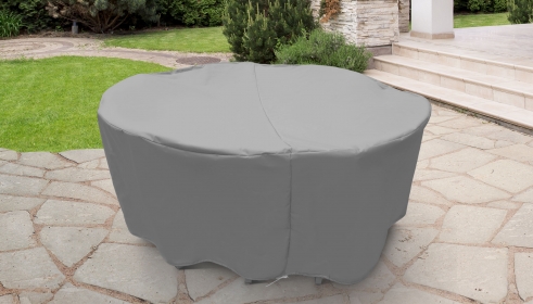 Oasis/Fairmont/Napa/Cape Cod/Venice/Laguna 60 inch Round Dining Table Protective Cover - TK Classics