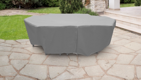 Oasis/Fairmont/Cape Cod/Venice/Napa Rectangle Dining Table Set Protective Cover - TK Classics